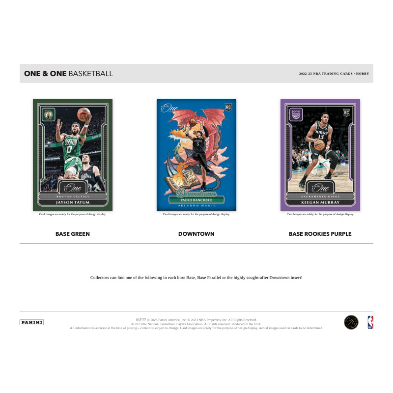 2022/23 Panini One &amp; One Basketball Hobby 10 Box Case