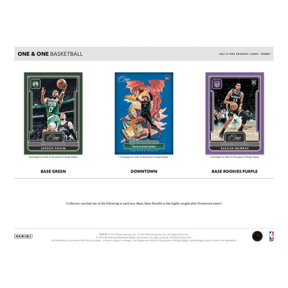 2022/23 Panini One &amp; One Basketball Hobby 10 Box Case