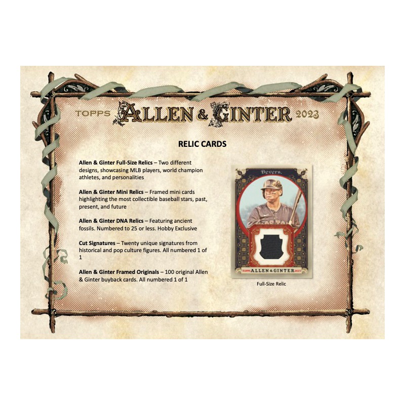 2023 Topps Allen &amp; Ginter Baseball Hobby 12 Box Case