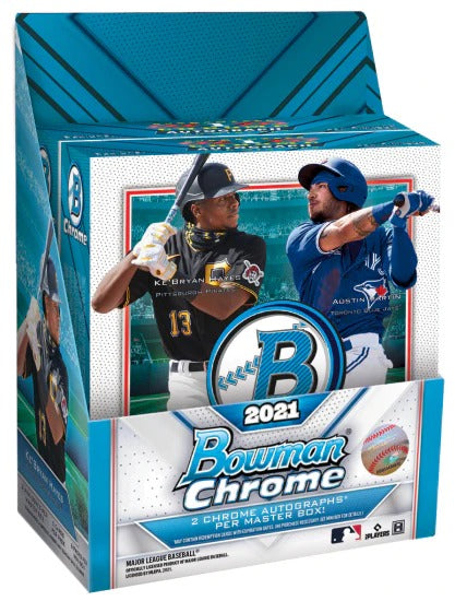 2021 Bowman Chrome Baseball Hobby Box