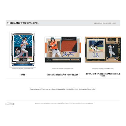2025 Panini Three &amp; Two Baseball Hobby 10 Box Case